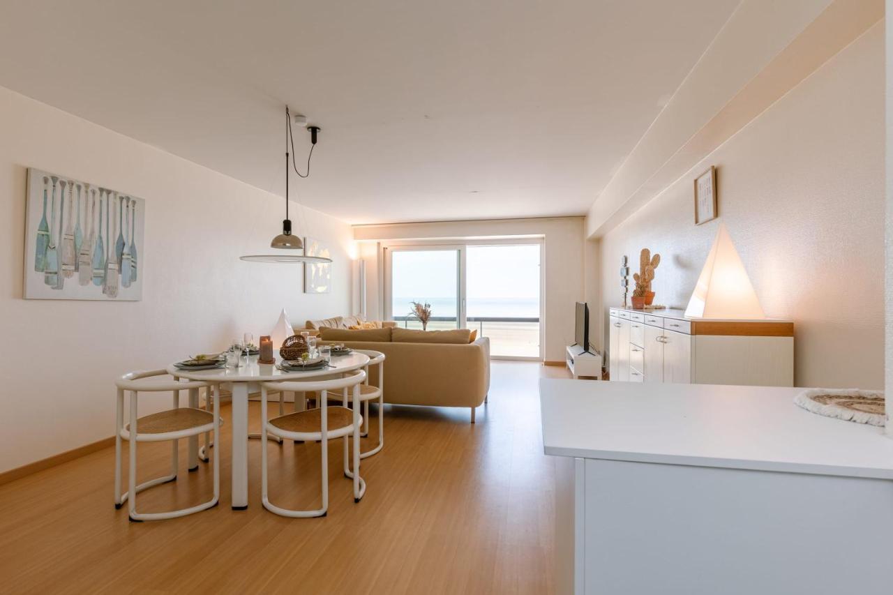 Stunning Seaview Apt On 7Th Floor At Beachfront Knokke-Heist Exterior foto